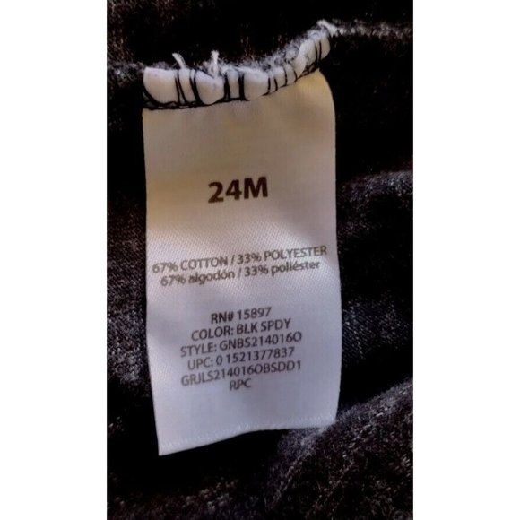 Garanimals One Piece Snap Bottom Baby 24 Months Set Of 2 Text Grandma - Picture 6 of 11